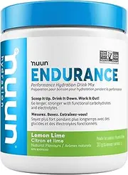 Nuun Endurance: Lemon Lime Hydration Drink Mix Non-GMO (16-Serving Canister)