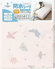Marinite Peter Rabbit (TM) Waterproof Sheet, Ivory, Cotton Pile, 100%, Approx. 39.4 x 80.7 inches (100 x 205 cm), Easy to Install Type, for Bed Mattress/Futons, 4 Corner Rubberized, for Use with