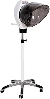 [IXItab] Professional Hair Care Machine Movable Hair Salon Color Processor Upright Hair Dryer for Permanent Hair and Hair Care After Dyeing Beauty Salons,White