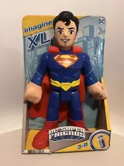 Superman Action Figure DC Super Friends 10" Imaginext Fisher Price Superman