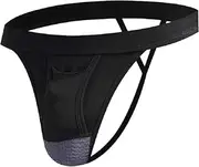 [Generic] Mens Sexy Thong Comfortable Breathable G-Strings Underwear Bulge Pouch