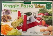 Veggie Pasta Deluxe Vegetable Slicer and Fruit Peeler, 3 blades Curl Slice Shred