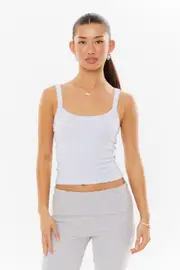 [Supré] Supré - Riri Scoop Neck Tank - Milky blue L MILKY BLUE