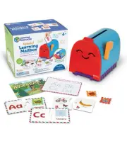 Alphabet Learning Mailbox Preschool Toy 26 Puzzles and Writing Activities