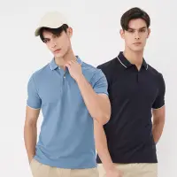 在飛比找Yahoo奇摩購物中心優惠-GIORDANO-Beau Monde 男裝涼感抗菌POLO