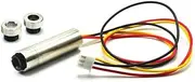 Focusable 650nm 30mW Red Dot Line Cross Laser Diode Module 12x35mm TTL 0-15KHZ