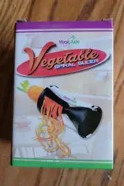 Magic Aide Vegetable Spiral Slicer Plus Extras.Read Box [WHATS IN THE BOX]