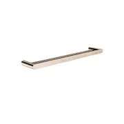MEIR Curvae Double Towel Rail - 600mm - Champagne