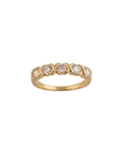 Silver 1.00 ct. tw. Lab Grown Diamond Ring
