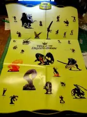 Dungeons And Dragons D&D Miniatures Game Promo Poster WAR OF THE DRAGON QUEEN