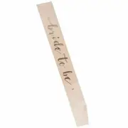 Bride To Be Champagne With Rosegold Satin Bride Sash Bachelorette Sashes Bridal Shower Hen Night Wedding PARTY 10col