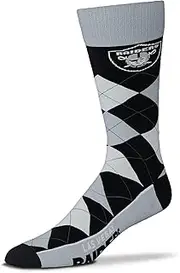 For Bare Feet Unisex Argyle Line Up Team Sock, 1 Pair