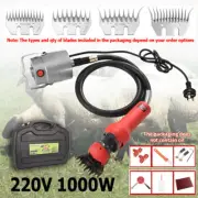 Electric Shearing Machine Sheep Goat Clipper Shear Cutter Wool Scissor220V 1000W