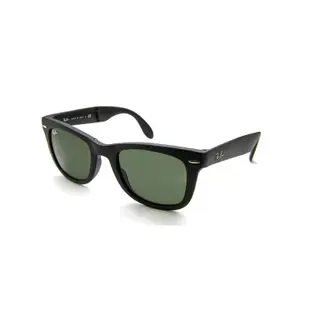 【RAYBAN】RB 4105 601S 50mm 霧黑 墨綠片 摺疊款 雷朋太陽眼鏡 公司貨 JPG 京品眼鏡