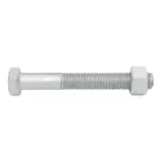 Zenith M16 x 120mm Hot Dipped Galvanised Hex Head Bolt And Nut