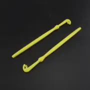 High Quality Plastic Loop Tyer Hook Tier Hooks for Fly Fishing Line (2PCS)