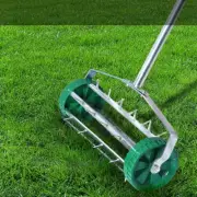Lawn Aerator Roller Scarifier Rolling Steel Spike Tool Rolling Steel Spike Tool