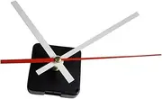 TEHAUX Silent Long Shaft Clock Movement Kit Simple DIY Clock Mechanism Set for Home Hotel and School Easy to Install No Battery Included for Various Clock Styles