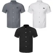 Women Men's Shirt Work T-shirt Hotel Tops Kitchen Coat Food Service Chef Jacket
