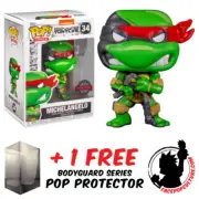 FUNKO POP VINYL TEENAGE MUTANT NINJA TURTLES COMIC MICHELANGELO #34 EXCLUSIVE