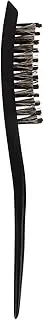 FRCOLOR bristle brush hair brush for slicking hair back hair slick brush women teasing brush slick back hair brush hard bristle brush for hair thin hair brush bristle hair smooth comb