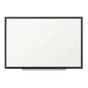 Quartet SM533B Classic Magnetic Dry Erase Whiteboard- 36 x 24 in. - Black Alu...
