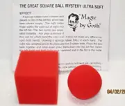 Great Square Ball Mystery Ultra Soft Magic Trick - Starters, Easy To Do Close-Up