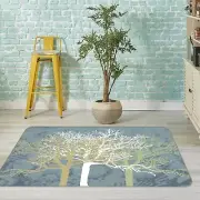 3D Simple Branch Texture NAO7563 Game Rug Mat Elegant Photo Carpet Mat Fay