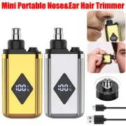 Nose and Ear Hair Trimmer for Men Women Rechargeable Electric Nose Hair Shaver
