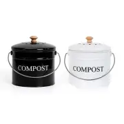 Kitchen Compost Bin Food Composter Trash Dustbin for Food Scrap and Waste