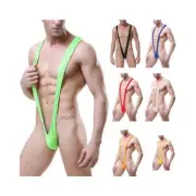 Borat Mankini Costume Green Swimsuit Mens Swimwear Thong Bikini Mankini
