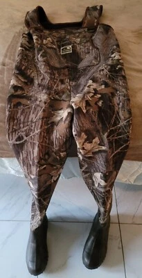 New Large Hodgman Bootfoot Wader Neoprene Realtree Size 10