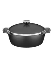 [Tramontina] Lyon Casserole 24cm 3.7L in Black