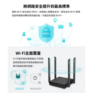 TP-LINK Archer C64 無線網路 路由器 分享器 AC1200 雙頻 WiFi 5 Giga埠