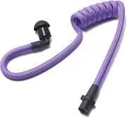 Grip Support Earpiece for Walkie Talkie Headsets - Many Styles/Comfortable/Tubeez/Surveillance/Two Way Radio (Royal Purple)