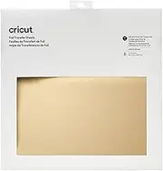 Cricut Transfer Sheets, Gold (8 ct) Foil Tansfer, 8 Count