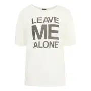 [R13] R13 Leave Me Alone T-shirt S NEUTRALS