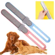 2 Pcs Pet Hair Remover Double-Sided Hair Removal Brush Clothes Hair Removal