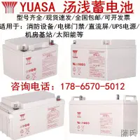 在飛比找露天拍賣優惠-【陳氏】YUASA湯淺蓄電池NP-12V7AH12AH17.