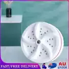 Portable Washing Machine USB Powered Mini Turbo Washer Rotating for Home Travel