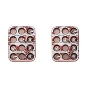 2x Wiltshire Rose Gold 12 Cup Non-Stick Muffin/Cupcake Oven Safe Baking Pan