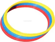 12Pcs/Set Football Training Rings Circle round Speed Agility Ring Jumping Hoops