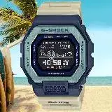 在飛比找遠傳friDay購物優惠-CASIO G-SHOCK 藍牙連線 懷舊復古風方形電子腕錶