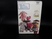 BUTTERICK #5084 - 16" HOLLY HOBBIE DRESS-NIGHTGOWN-COAT CLOTHING PATTERN FF