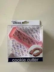Live Greek-Greek Alphabet Cookie Cutter "IOTA" Sorority, Fraternity, Students