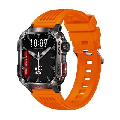 Military Smart Watch for Men(Answer/Make Call), Outdoor Sports Smartwatch )