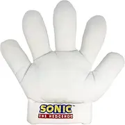GE Animation Great Eastern GE 8805 Sonic The Hedgehog Stuffed Plush Gloves, 11", White