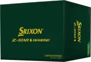 Srixon Z-Star Diamond Limited Edition Golf Balls (White/Kelly Green, 24pk) NEW