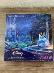 Thomas Kinkade Disney Dreams Collection Cinderella 750 Piece Jigsaw Puzzle READ