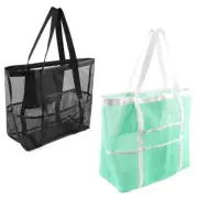 Versatile Beach Bag with 8 Pockets for Beach Hopping and Traveling